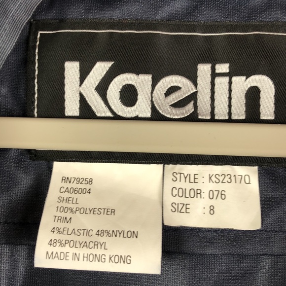 Kaelin Hooded Ski/ Windbreaker/ Snow Jackets Sz 8 - Picture 9 of 15